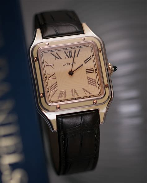 cartier skeleton rose gold|cartier santos dumont rose gold.